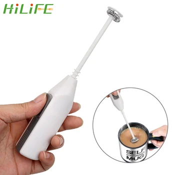HILIFE Kitchen Tools Gadgets Egg Tools Portable Coffee Milk Frother Electric Egg Beaters Handle Mixer Cooking Tools 1