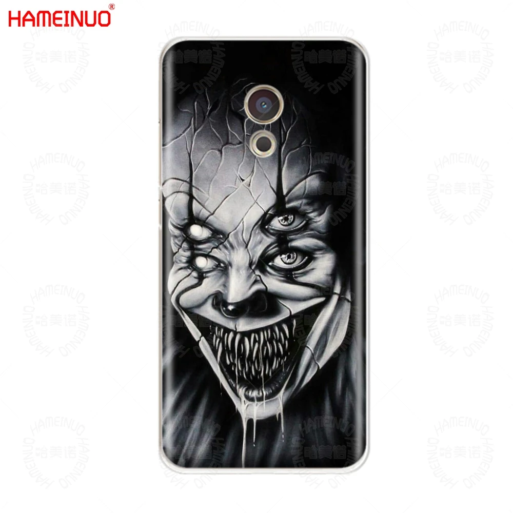 HAMEINUO The Clown Horror IT Cover phone Case for Meizu M6 M5 M5S M2 M3 M3S MX4 MX5 MX6 PRO 6 5 U10 U20 note plus - Цвет: 80719