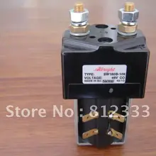 Подлинный Олбрайт SW180B-108 SW180-4 B4SW21/22-48 V Контактор постоянного тока для CURTIS ZAPI контроллер для вилочных погрузчиков укладчик поддонов гольф-кары