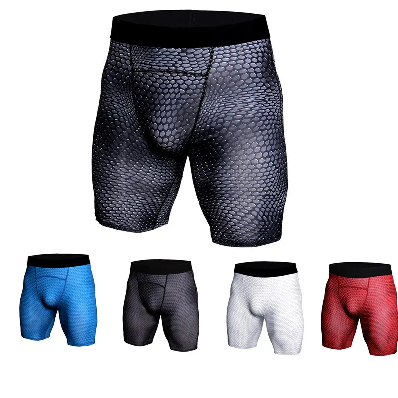 

Men Yoga Short Compression Tights Legging Trunks Male Running Jogging Fitness Gym Training Workout Outdoor Shorts