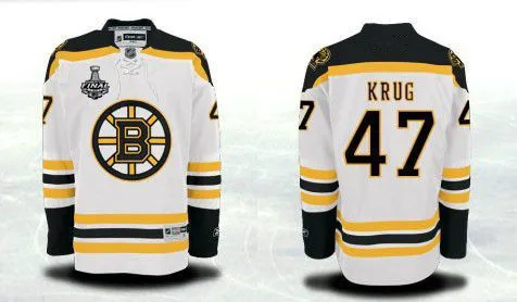 2014-15 Stadium Series!!! Boston Bruins Torey Krug 47 Road Ice Hockey Jerseys with 2013 Stanley Cup Finals Fast Free Shi | Спорт и