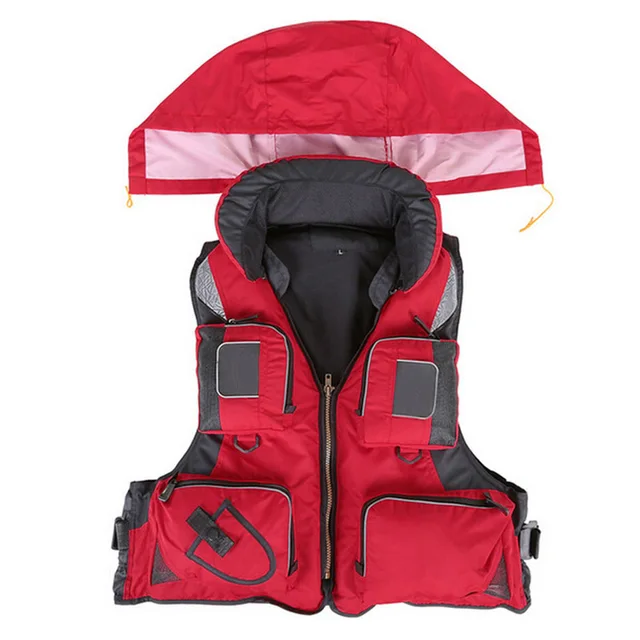 Polyester Swimming Life Jacket Professional Life Vest For Drifting ...