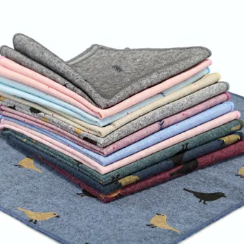

Business casual men's formal suit pocket towel handkerchief towel square towel British and American cartoon cotton square towel