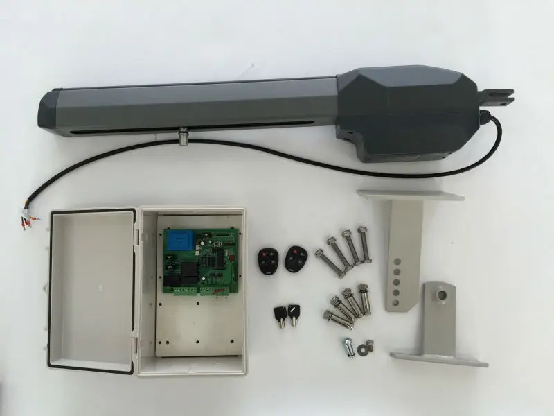 US $235.00 HOT SELLING 400KGS DoubleLeaf Swing Gate Operator Swing Gate Opener SL1302 With Unit Control Box And 2pcs Remotes