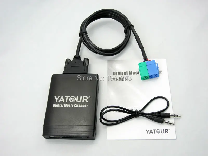 YATOUR автомобильный адаптер AUX MP3 SD USB музыкальный CD-переключатель BECKER разъем для Порше(1980-2002) Беккер рации