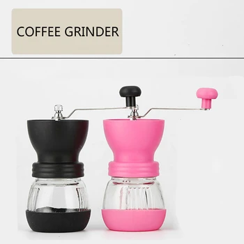 

Manual Retro Food Mills Handmade Coffee Bean powder Grinder Mini Sweettreats Home Cranked Tools MILL coffee maker grater self