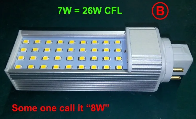 AC85-265V g24q 1 g24q 3 светодиодные лампы 5 W 7 W 9 W 10 W 11 W 12 W 13 W 14 W 5050 5730 2835 smd электрическая лампа трубчатая лампы PL