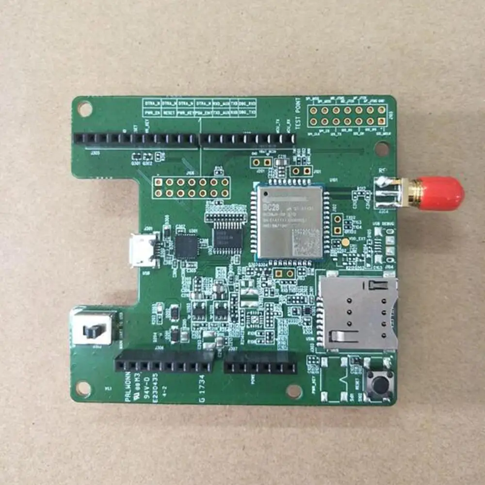 BC26 BC26-TE-B GSM/GPRS NBIoT eSIM макетная плата LTE модуль может работать с STM32 Nucleo-64 плата B1/B3/B5/B8/B20 Европа