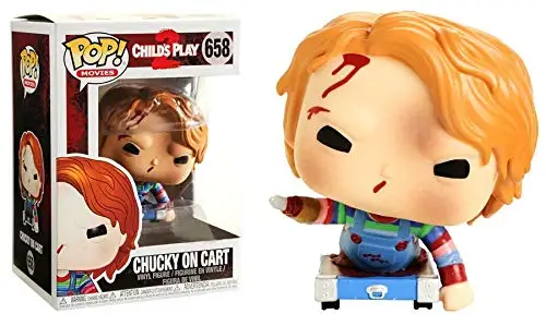 Эксклюзивный Funko pop официальный ужас: детская игра 2-чаки на тележке виниловая