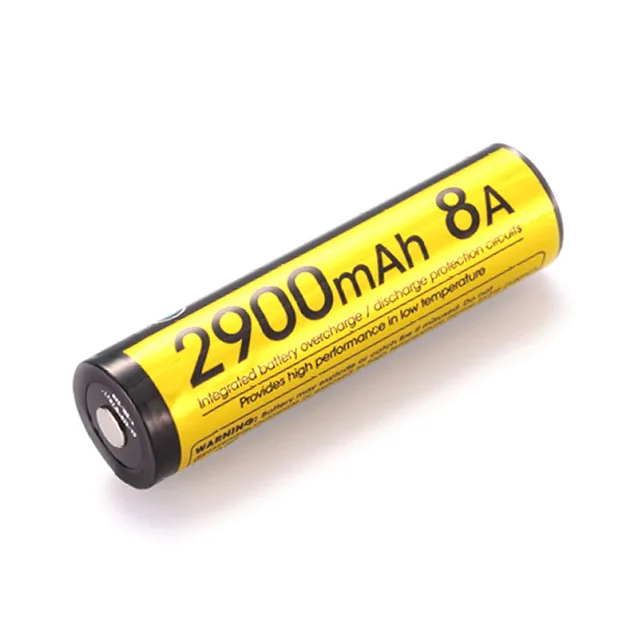 NITECORE NL1829LTHP 2900 mAh 8A 18650-40 низкая термостойкость высокая производительность перезаряжаемая 3,6 V литий-ионная кнопка батареи топ