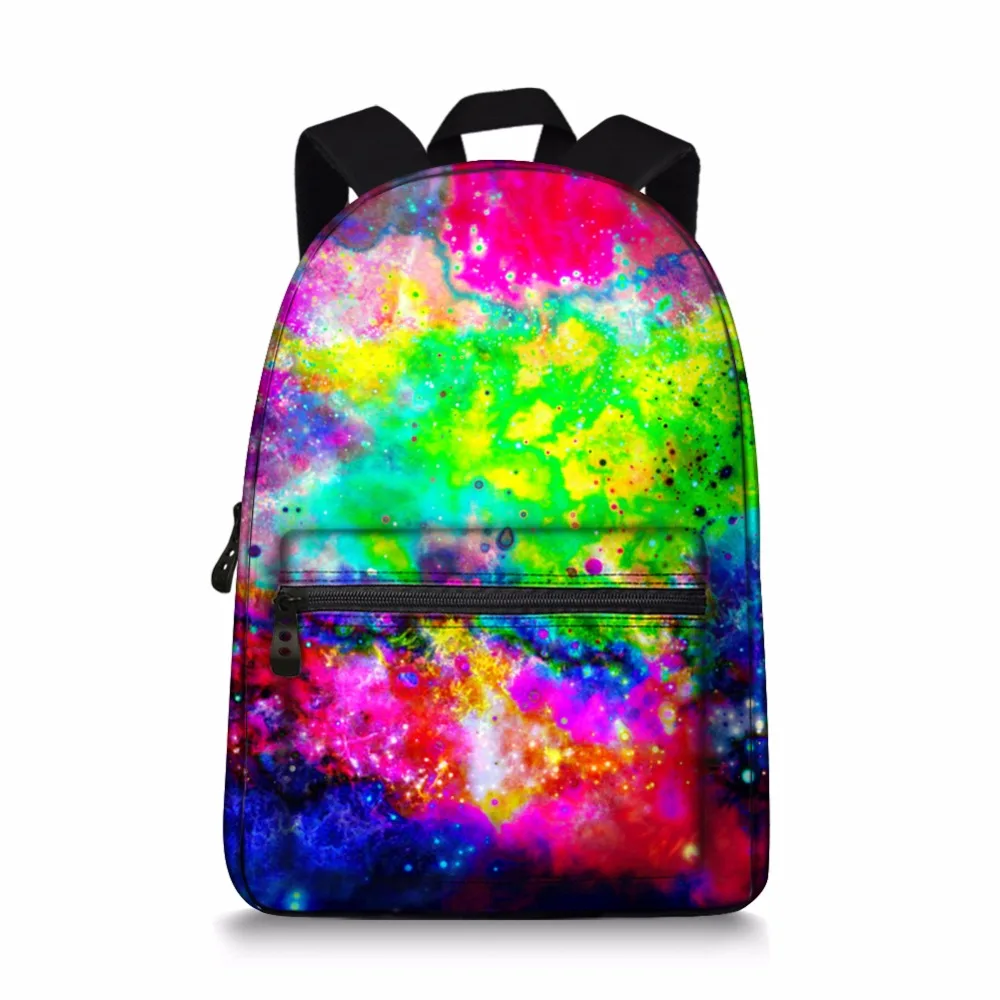Galaxy Printing Universe космические холщовые рюкзаки многоцветные школьные рюкзаки для девочек Feminina Подростковая Студенческая Книга сумка