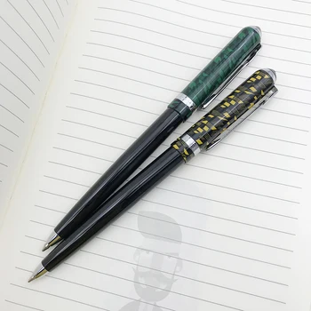 

Duke Promotion Pen Full Metal Ballpoint Pens 0.7mm Medium Point Black Ink Refill Smooth Writing Pens with Velvet Pouch