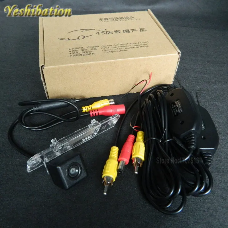 

Yeshiбация Беспроводная резервная парковочная камера для Volkswagen VW Lavida 2008 ~ 2011 HD CCD Ночное видение 170 широкоугольная камера заднего вида
