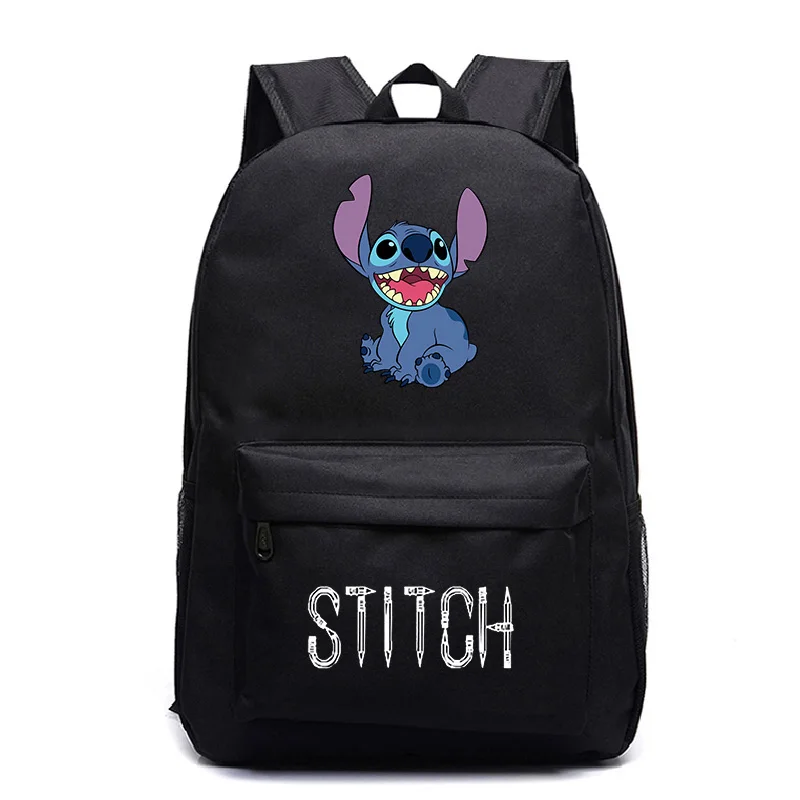 Kawaii Stitch рюкзак студентов обратно в школу подарок сумки красивый шаблон подростков Mochila красивые девочки мальчик путешествия рюкзак - Цвет: 11