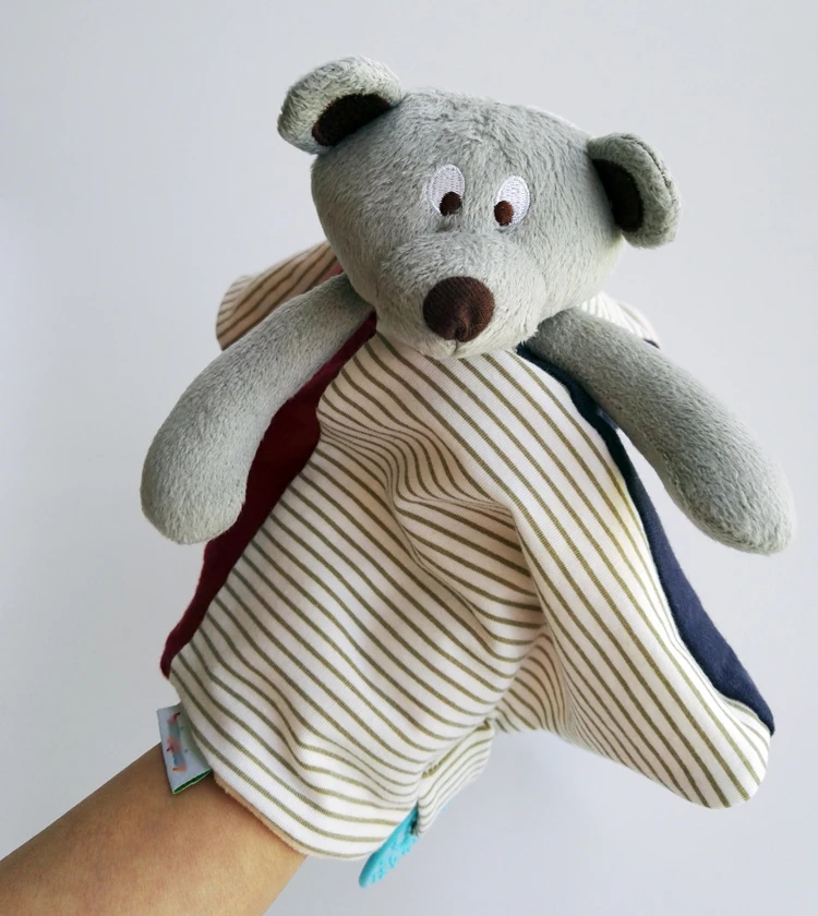 JJOVCE-Baby-Toys-Baby-Comforter-Handkerchief-Soothing-Towel-with-Teether-Rattles-Plush-Bear-Doll-for-Baby-Sensory-Development-08