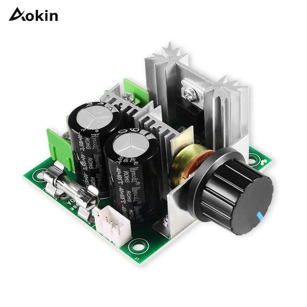 

PWM DC Motor Speed Controller High Torque & Low Heat Radiation Frequency Controller with Knob-High Efficiency