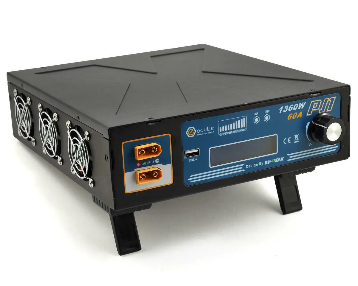 Detalhes sobre Protek Fonte de Alimentação com Porta Ev-peak Ecube w Usb 12-24 v – 60a rc Pj1 1360