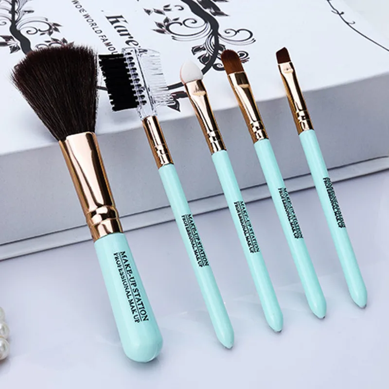 5 шт. набор кистей для макияжа|lip brush|cosmetic brusheyelash comb brush |
