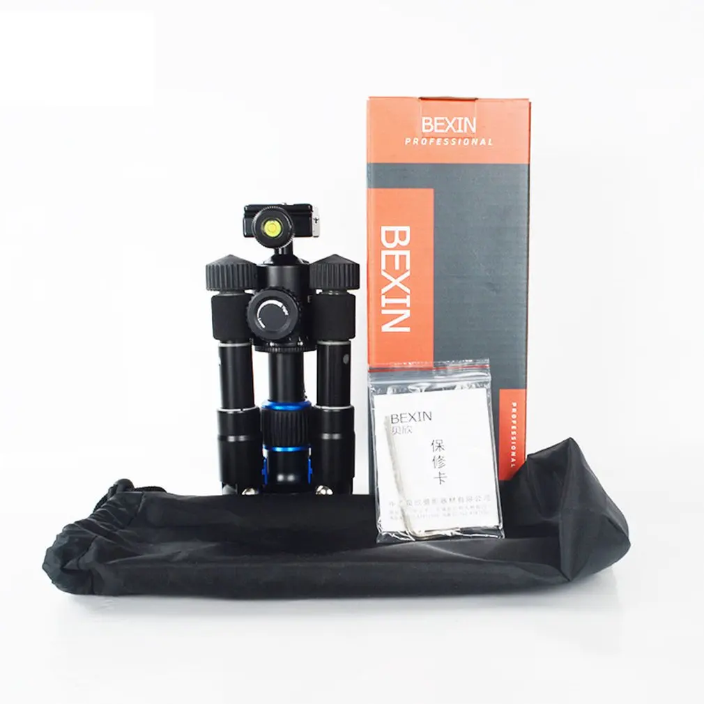

MS19 Aluminum Compact Size Travel Camera Tripod Stand for Canon DSLR Camera Camcorder Mini Tripod For Phone Camera