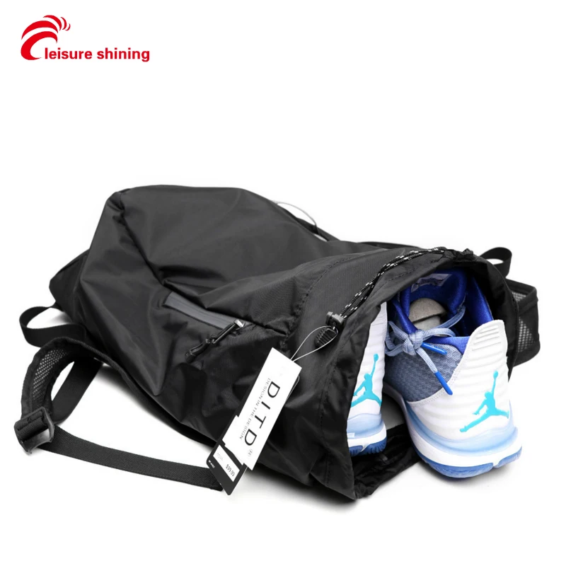 

Movement Barrel Bag Backpack Gym Bag Basketball Football Package Bag Portable Badminton Draw String Bag of Swimming