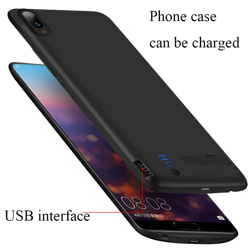 

5000mah mobile Portable wireless fast charger phone case protector for huawei p20 p20pro lite smart Power bank external battery