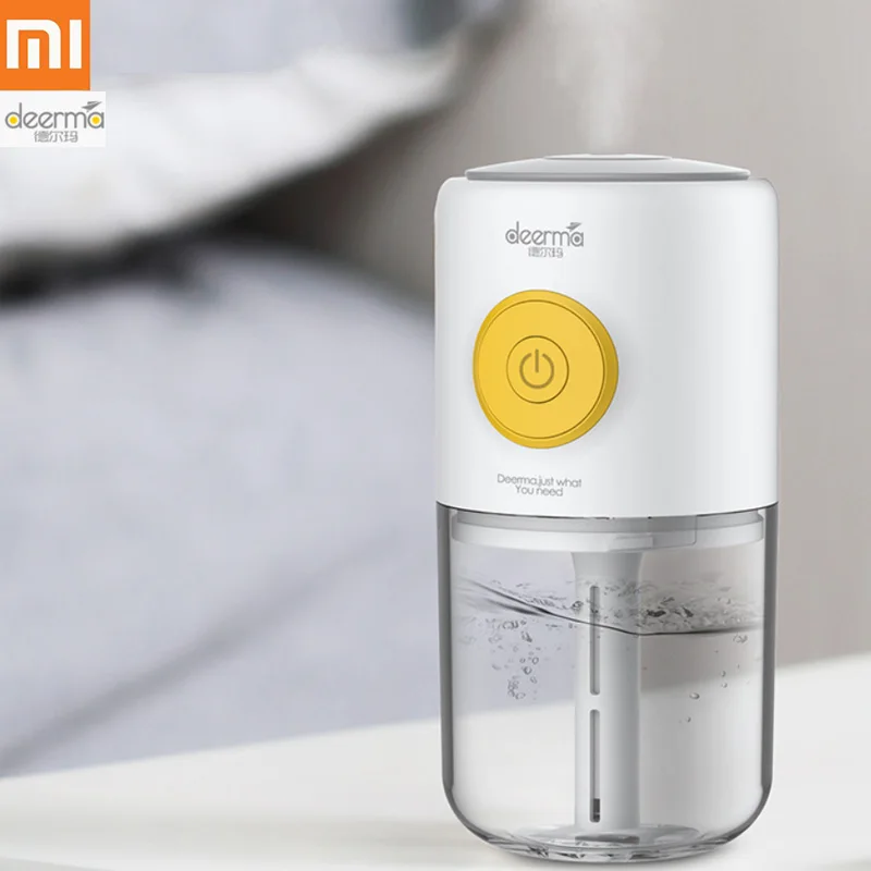 

Xiaomi Mijia Deerma Mini USB Air Humidifier Quiet Air Purifying Portable Colorful lights Can add Aromatherapy Home Office H10