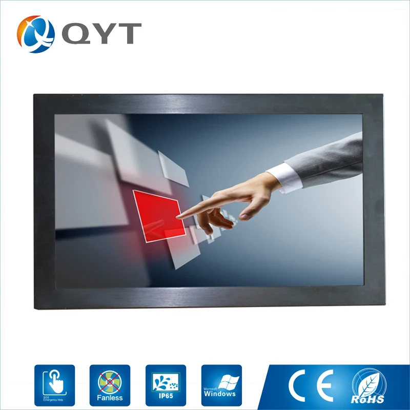 AIO-C156B 15.6 inch all in one pc 1366*768 CPU: N3150,4-wire resistive touch,8G RAM, 256G SSD,Bluetooth
