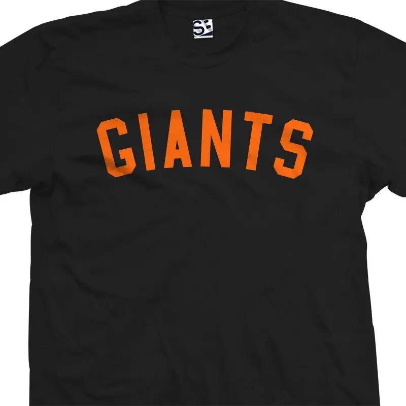 

Giants Block Arch Shirt - SF Baseball NY Football Sports Tee - All Size & Colors