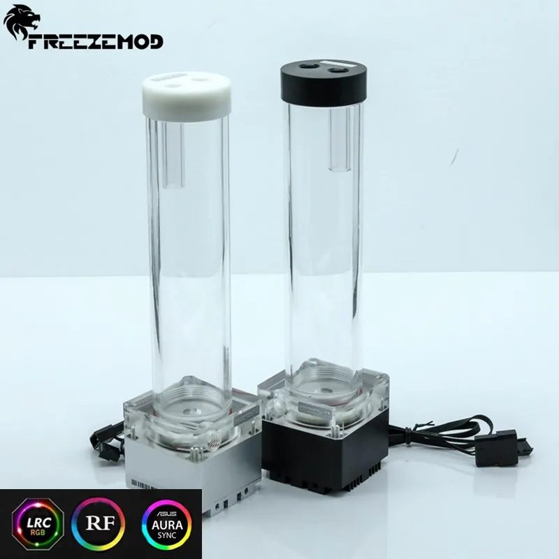 

FREEZEMOD 320mm computer cooling pc water cooler pump water tank PWM head 4 meters flow 800L RGB light AURA.PUB-FS6PD-32