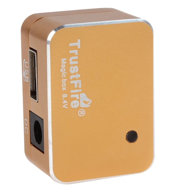 

TrustFire 8.4V Exquisite Magic Box Battery Pack Adapter with Micro USB Output for LED Bicycle Light / Mobile Phone / MP3 /Tablet