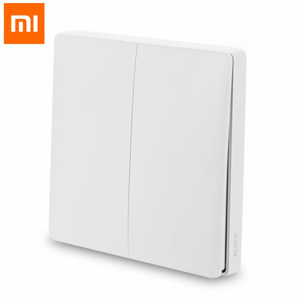 

Aqara Smart Light Control Wall Wireless Switch Double Key