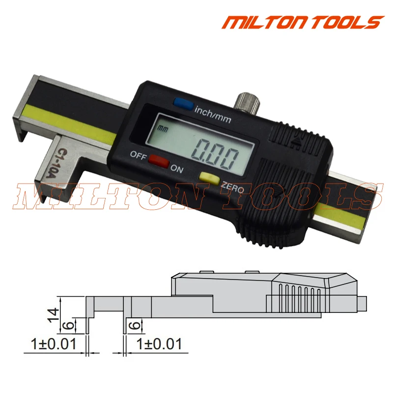 Digital Gap gauge Step Gauge Electronic Digital Car Door Panel & Gap