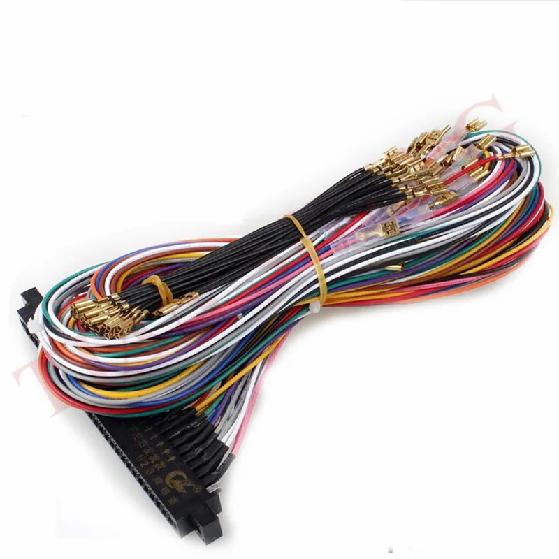 Провод Jamma 28PIN с 5 6 проводами для экшн кнопок аксессуары аркадных игровых