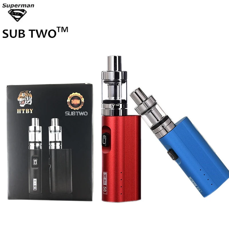 2019 New Vape Pen Electronic Cigarette HT 50 Box Mod Kit 2200mAh Ht50 50W E-Cigarette Kits 2ml Atomizer Tank Vaporizer Vapor 2019 New Vape Pen Electronic Cigarette HT 50 Box Mod Kit 2200mAh Ht50 50W E-Cigarette Kits 2ml Atomizer Tank Vaporizer Vapor