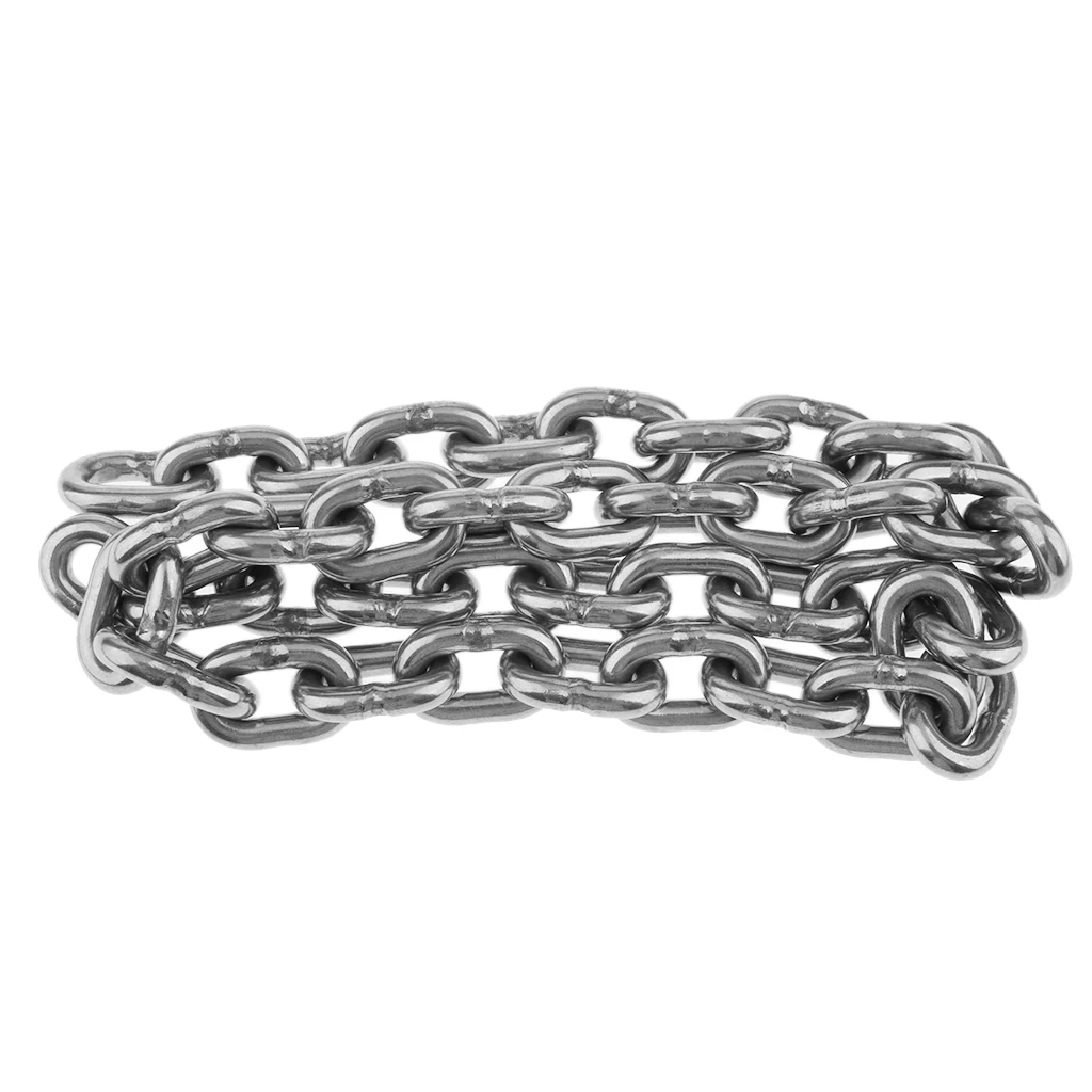 Stainless Steel 316 Anchor Chain by 950mm Long for Marine Boats 6MM 8MM