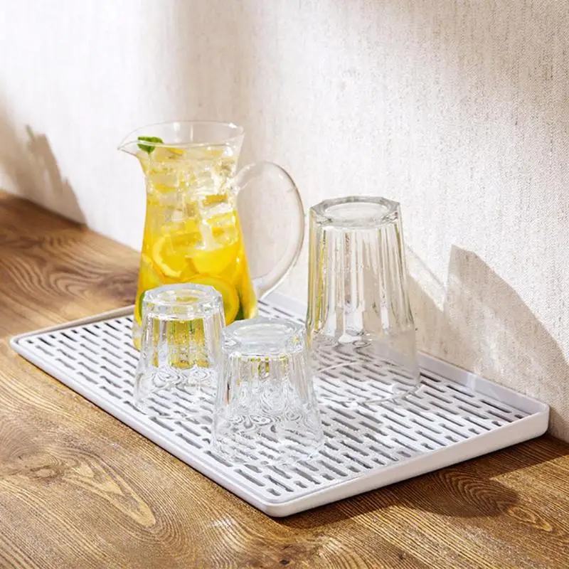 

Double Layer Dish Vegetable Water Tray Drainer Multifunctional Drying Rack Washing Holder Storage Rack Kitchen Organizer Shelf