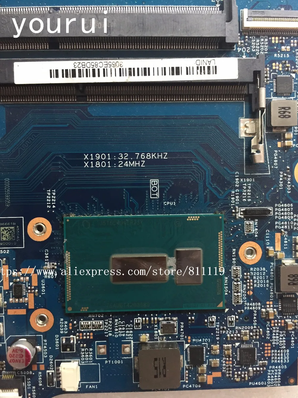 Yourui NBVAP11001 для ноутбука acer Aspire V3-371 для материнской платы 448.02B16.001M NB. VAP11.001 i5-5200U процессор полностью протестирован