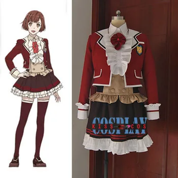 

Dance with Devils Ritsuka Tachibana Unisex Cosplay Costume Full Set Coat+Shirt+Vest+Skirt+Bowknot+Socks