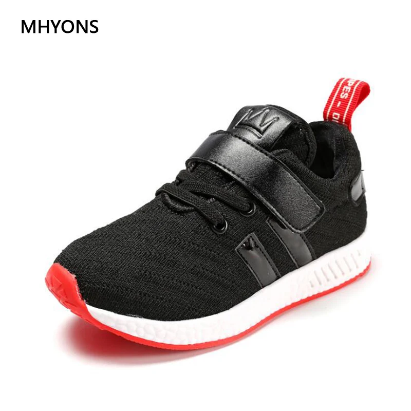 MHYONS/Новинка 2018 года модная детская спортивная обувь для мальчиков повседневная