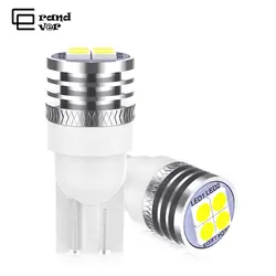 GrandEver 2 шт. 194 W5W T10 светодиодный Canbus 3030 4SMD лампы для авто тормоз с клиновым разжимом багажная лампа парковочная лампа с обманкой 12 V