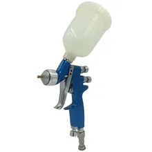 SAT1139 Профессиональный 0,8/1,0 мм сопло воздушный Краскораспылитель пистолет Аэрограф HVLP пистолет-распылитель для окрашивания автомобиля аэрограф
