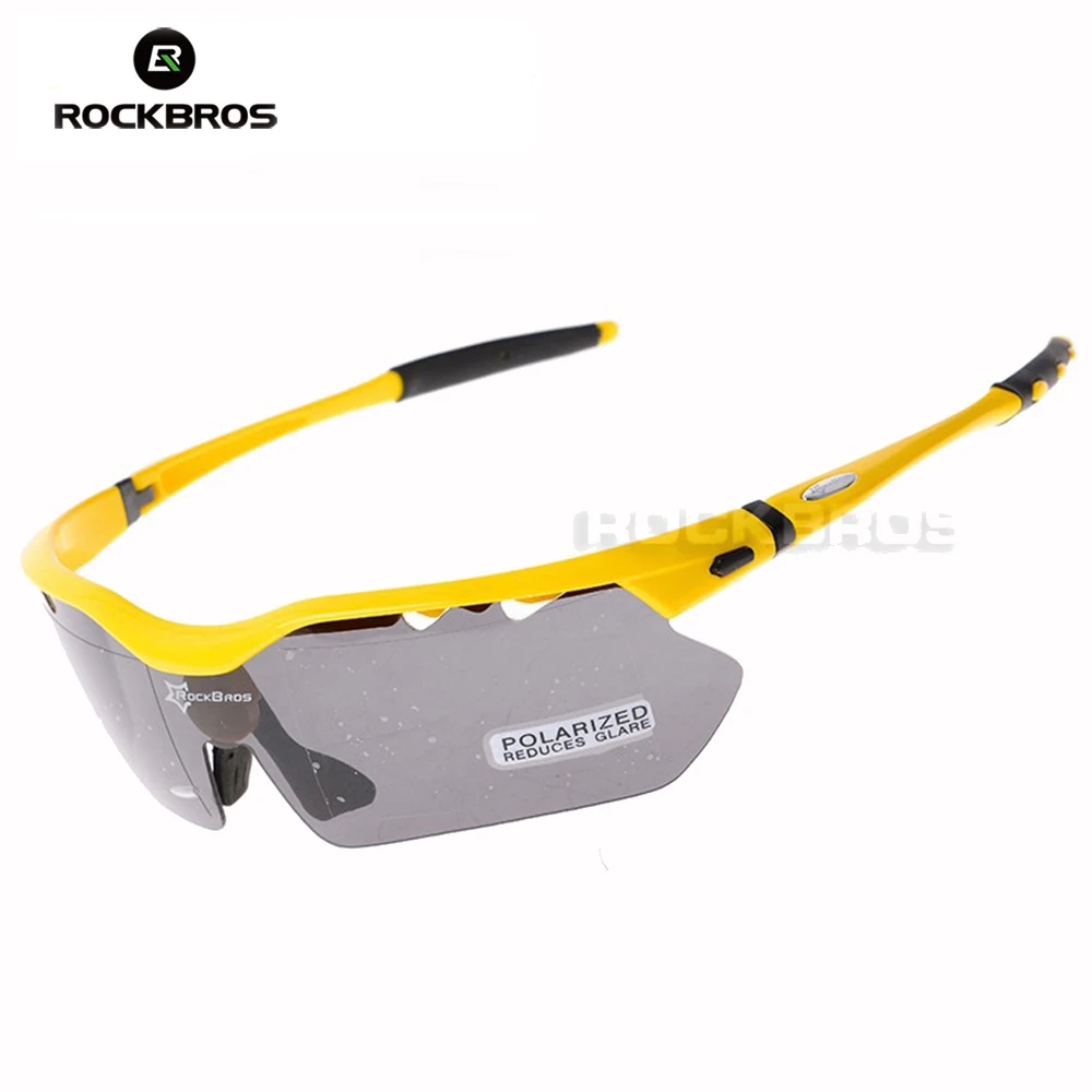 Hot! RockBros Polarized Sun Glasses Outdoor Sports Bicycle Glasses Bike Sunglasses TR90 Goggles Eyewear 5 Lens #10014 Hot! RockBros Polarized Sun Glasses Outdoor Sports Bicycle Glasses Bike Sunglasses TR90 Goggles Eyewear 5 Lens #10014