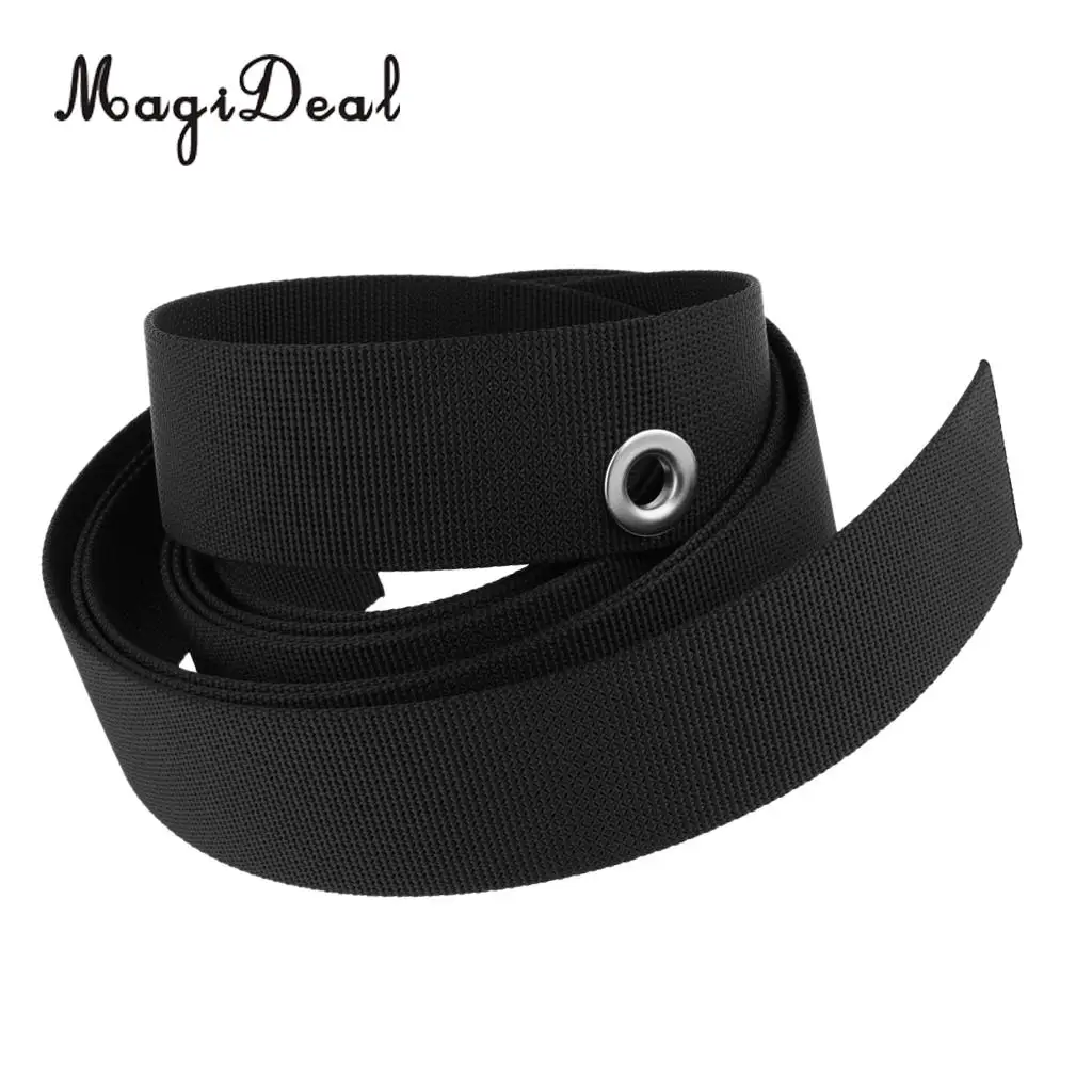 Professional Scuba Diving Snorkeling Weight Belt Webbing Waist Replacement Strap Attachment for Backplate