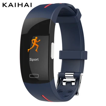 

KAIHAI 2019 sport new smart watch blood pressure watches heart rate monitor PPG ECG smartwatch for android ios app gps tracking