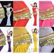 20 шт./лот, заводская цена,, маленькие бусы, тяжелая Талия, пояс-цепочка, Египетский костюм для танца живота, одежда для хип-хопа, 338 монет