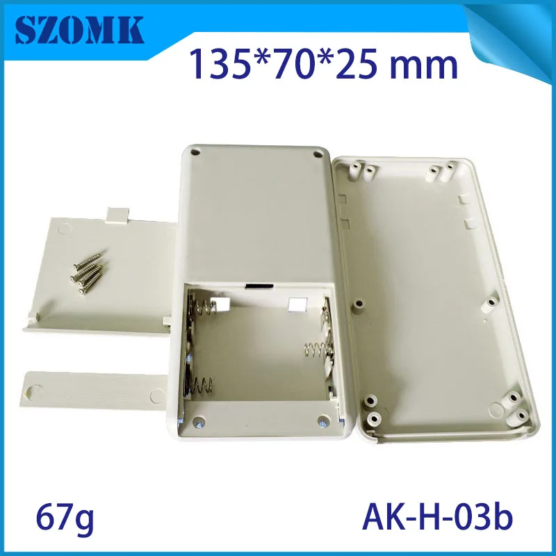 1 шт. карманный корпус szomk 3x AA из АБС пластика 135*70*25 мм|housing plastic|housing boxhousing electronics |