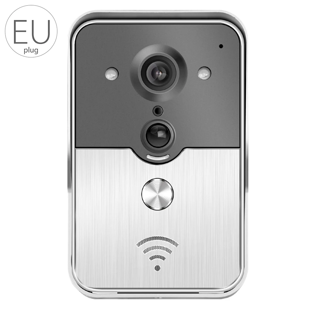 

WiFi Smart Video Doorphone 1.0MP HD Camera Wireless Video Intercom System Waterproof IOS Android APP Mobile Doorbell