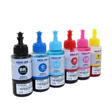 Чернильный путь INKWAY 6C T673 не OEM чернила для Epson L850 L810 L805 L1800 L800 и т. д., 3 комплекта 18 шт