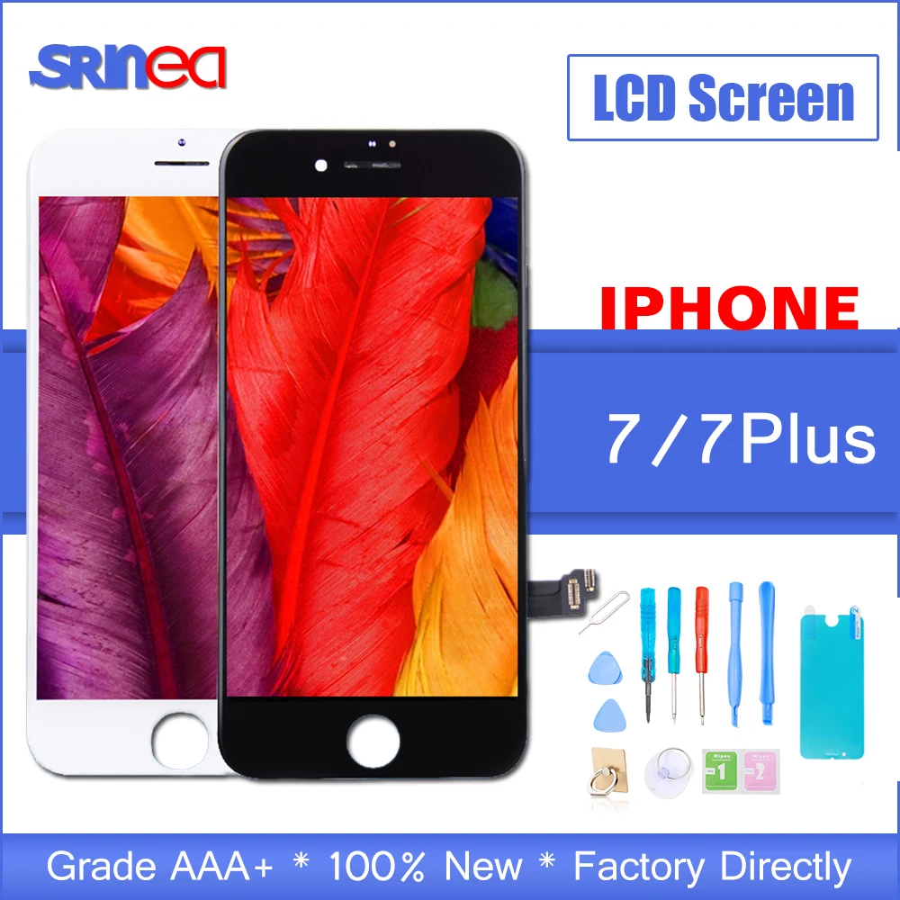 

100% AAAA 3D Touch Original LCD Screen For iPhone 7 Plus LCD Display Digitizer Touch Module Apple i Phone 7g 7p Replacement Gift