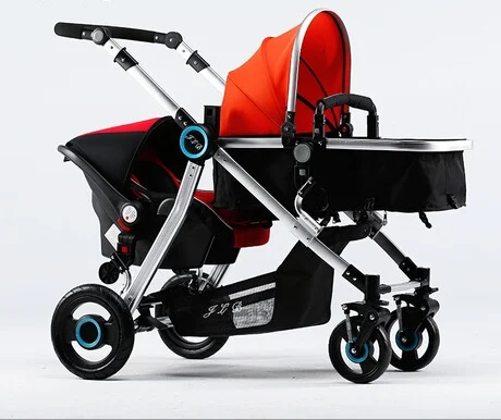 neonato poussette trio